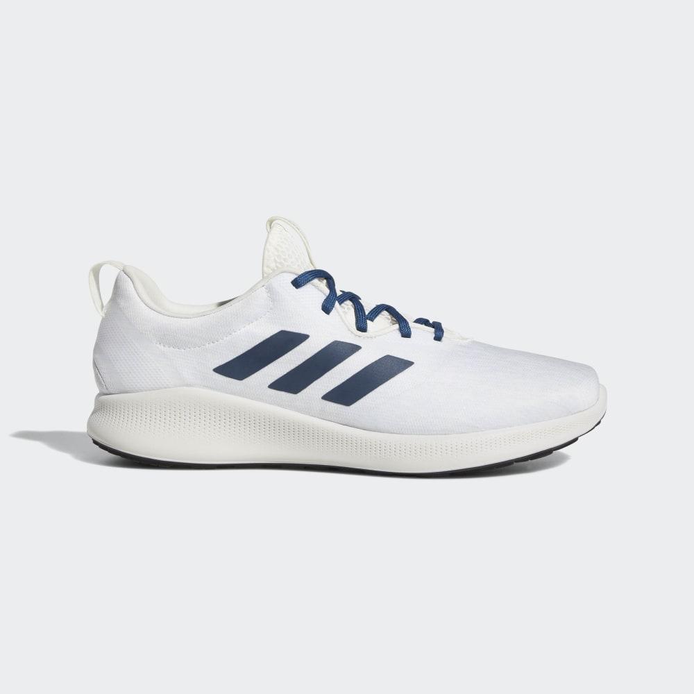 Adidas Men's Purebounce+ Street Running Shoes White/Blue Ireland BC1038